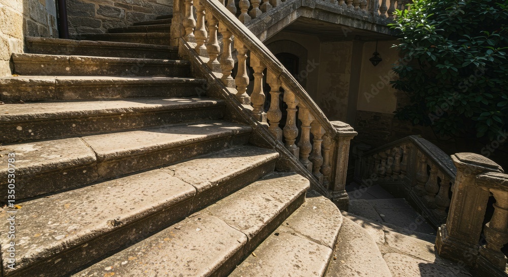 Obraz premium staircase scenery standard scale