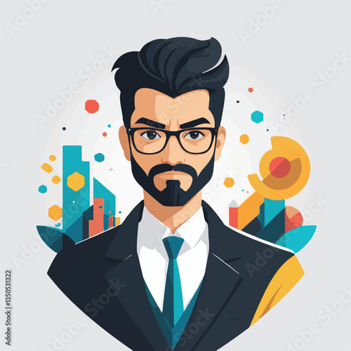 employee appreciation day, investment solution, copy space, confident man, lawyer office, finance management, boss, 40 40s, arms crossed, team, middle age, work, company formal, elder aged, latin hisp