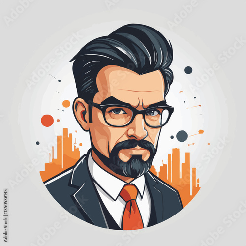 employee appreciation day, investment solution, copy space, confident man, lawyer office, finance management, boss, 40 40s, arms crossed, team, middle age, work, company formal, elder aged, latin hisp