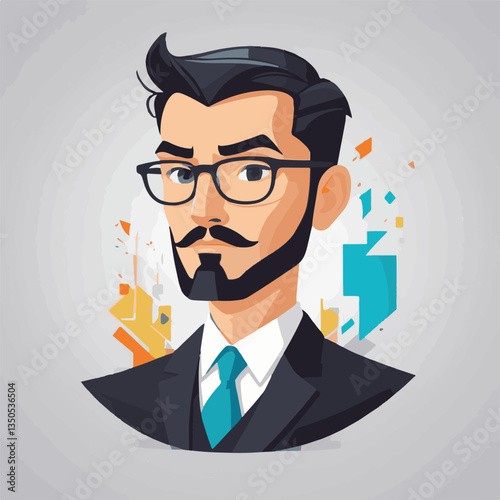 employee appreciation day, investment solution, copy space, confident man, lawyer office, finance management, boss, 40 40s, arms crossed, team, middle age, work, company formal, elder aged, latin hisp