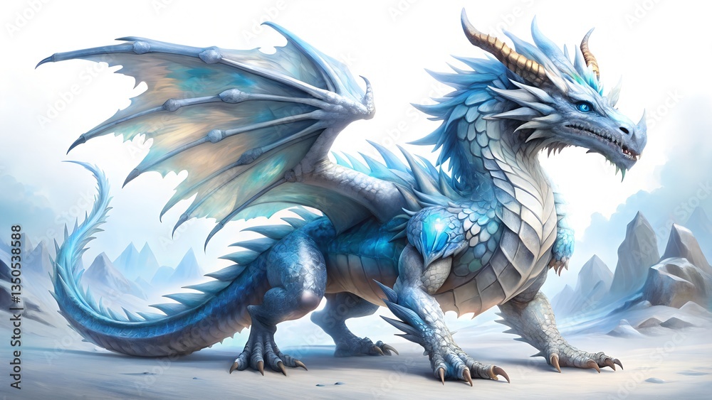 Fototapeta premium dragon in the sky