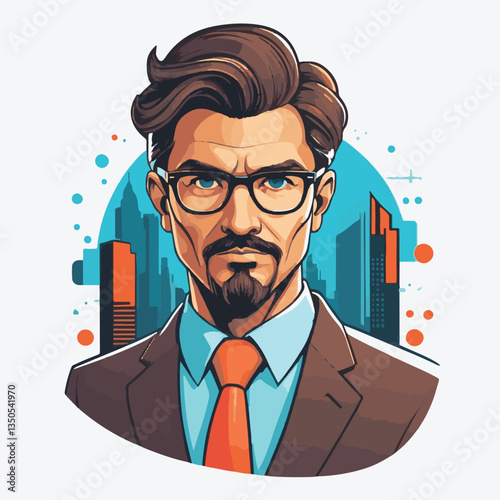 employee appreciation day, investment solution, copy space, confident man, lawyer office, finance management, boss, 40 40s, arms crossed, team, middle age, work, company formal, elder aged, latin hisp