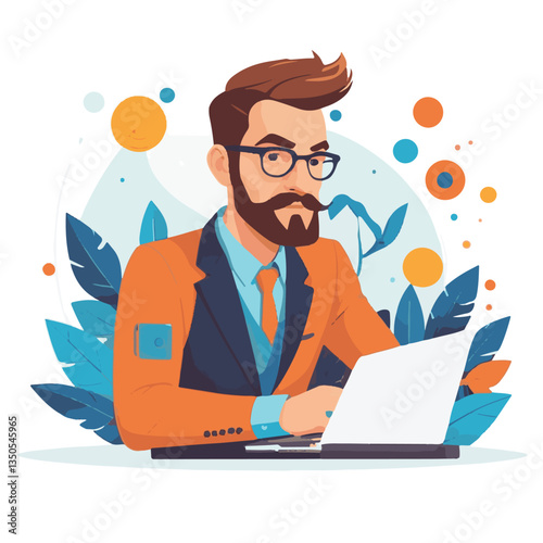 employee appreciation day, investment solution, copy space, confident man, lawyer office, finance management, boss, 40 40s, arms crossed, team, middle age, work, company formal, elder aged, latin hisp