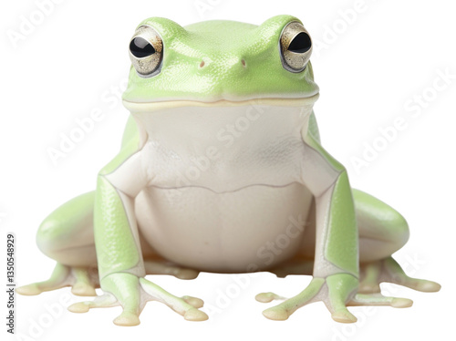 PNG White tree frog amphibian wildlife animal. photo