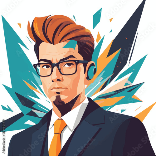 employee appreciation day, investment solution, copy space, confident man, lawyer office, finance management, boss, 40 40s, arms crossed, team, middle age, work, company formal, elder aged, latin hisp