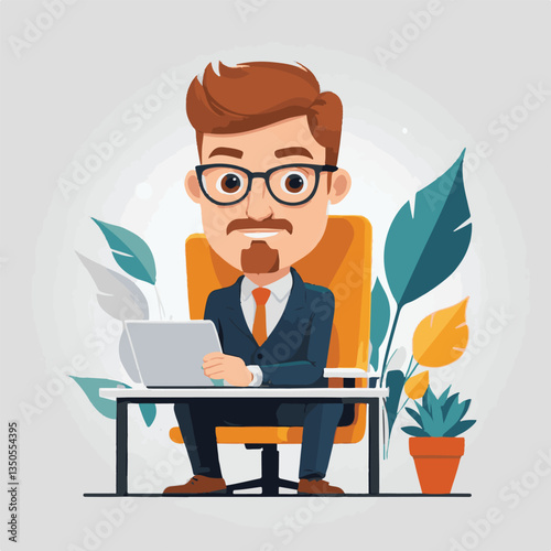 employee appreciation day, investment solution, copy space, confident man, lawyer office, finance management, boss, 40 40s, arms crossed, team, middle age, work, company formal, elder aged, latin hisp