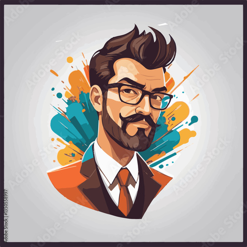 employee appreciation day, investment solution, copy space, confident man, lawyer office, finance management, boss, 40 40s, arms crossed, team, middle age, work, company formal, elder aged, latin hisp