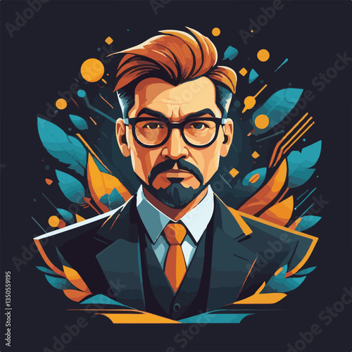 employee appreciation day, investment solution, copy space, confident man, lawyer office, finance management, boss, 40 40s, arms crossed, team, middle age, work, company formal, elder aged, latin hisp