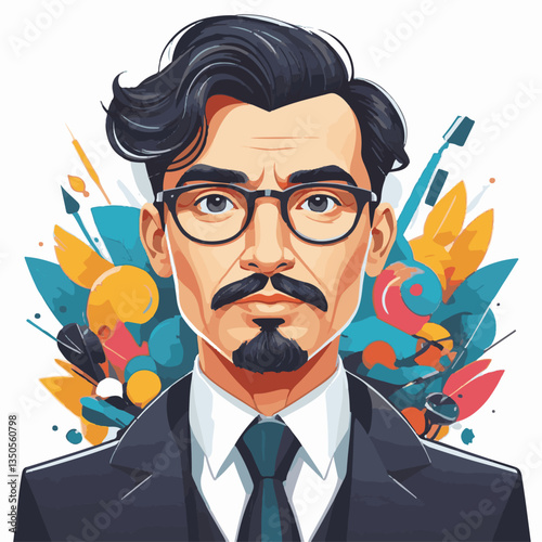 employee appreciation day, investment solution, copy space, confident man, lawyer office, finance management, boss, 40 40s, arms crossed, team, middle age, work, company formal, elder aged, latin hisp