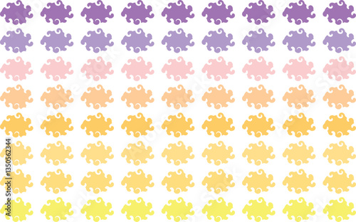 Pink, blue and violet Chamomile or gerbera floral seamless pattern.seamless pattern with flowers