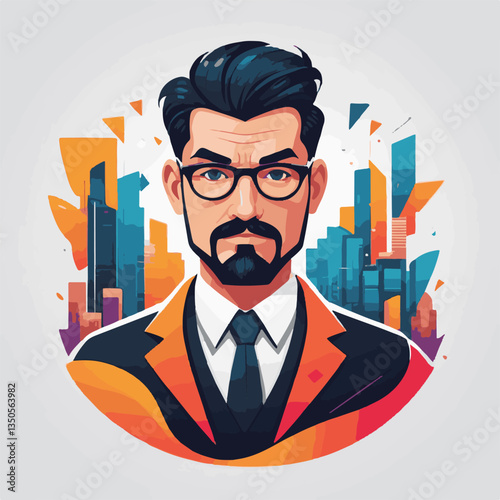 employee appreciation day, investment solution, copy space, confident man, lawyer office, finance management, boss, 40 40s, arms crossed, team, middle age, work, company formal, elder aged, latin hisp