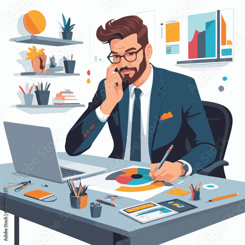 employee appreciation day, investment solution, copy space, confident man, lawyer office, finance management, boss, 40 40s, arms crossed, team, middle age, work, company formal, elder aged, latin hisp