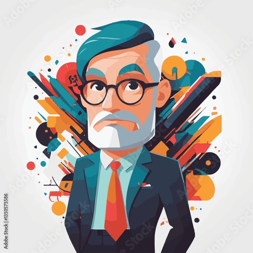 employee appreciation day, investment solution, copy space, confident man, lawyer office, finance management, boss, 40 40s, arms crossed, team, middle age, work, company formal, elder aged, latin hisp