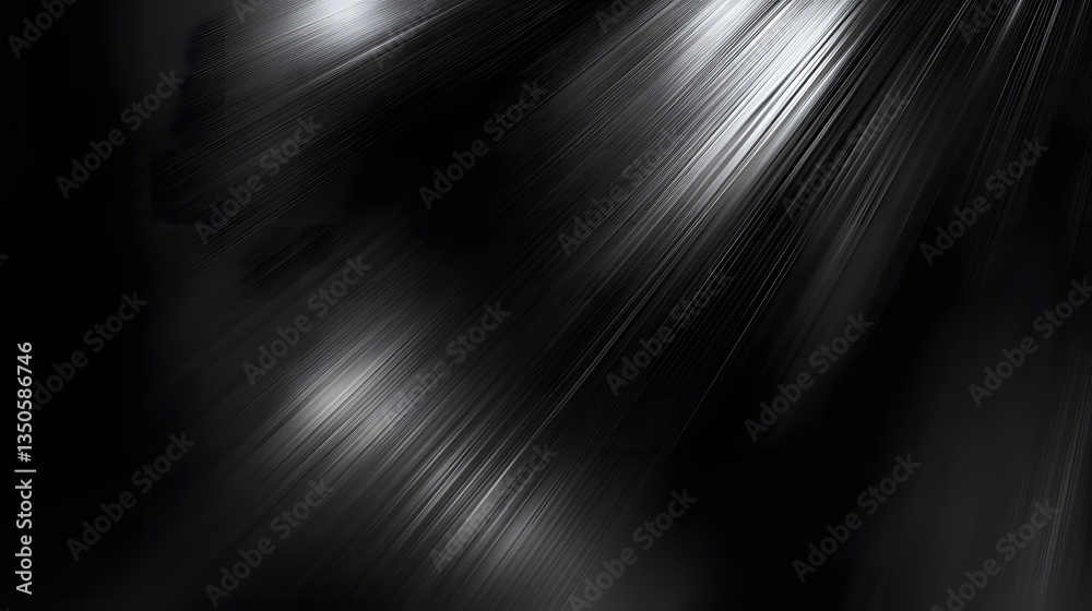 Abstract Black Metal Texture with Subtle Reflections, Minimalist Modern Design Abstract Black Metal Texture with Subtle Reflections, Minimalist Modern Design
