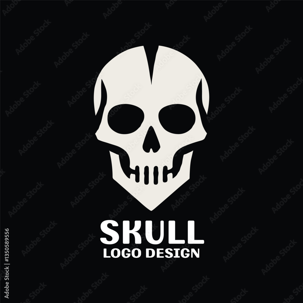 Skull Vector Logo Design