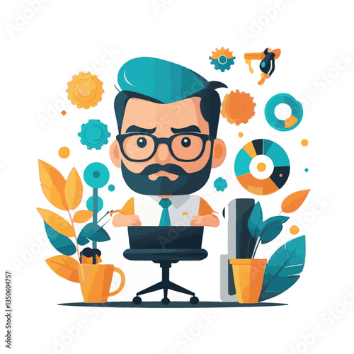 employee appreciation day, copy space, investment solution, 40 40s, boss, finance management, confident man, lawyer office, business, older adult, middle age, group, satisfied person, person, teamwork