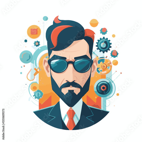 employee appreciation day, copy space, investment solution, 40 40s, boss, finance management, confident man, lawyer office, business, older adult, middle age, group, satisfied person, person, teamwork
