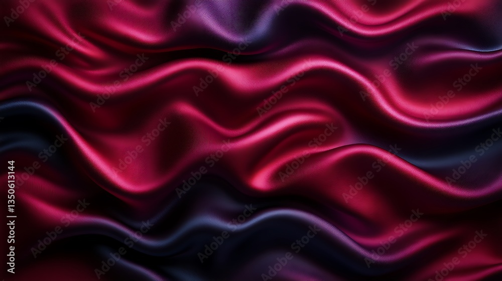 Obraz premium A silky, gradient background in shades of deep red, burgundy, and maroon, with a velvety texture, 