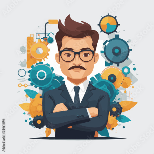 employee appreciation day, copy space, investment solution, 40 40s, boss, finance management, confident man, lawyer office, business, older adult, middle age, group, satisfied person, person, teamwork