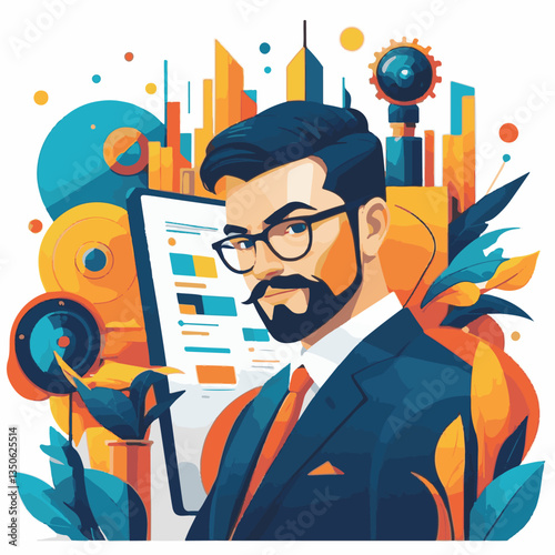 employee appreciation day, copy space, investment solution, 40 40s, boss, finance management, confident man, lawyer office, business, older adult, middle age, group, satisfied person, person, teamwork