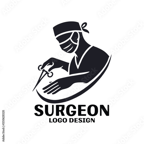 Surgeon Vector Logo Design