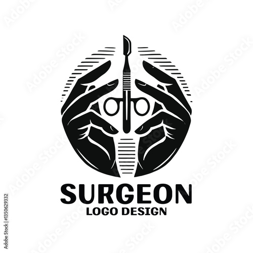 Surgeon Vector Logo Design
