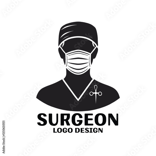Surgeon Vector Logo Design
