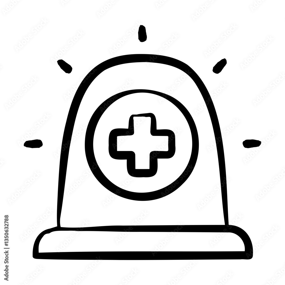 Fototapeta premium Emergency Care Icon