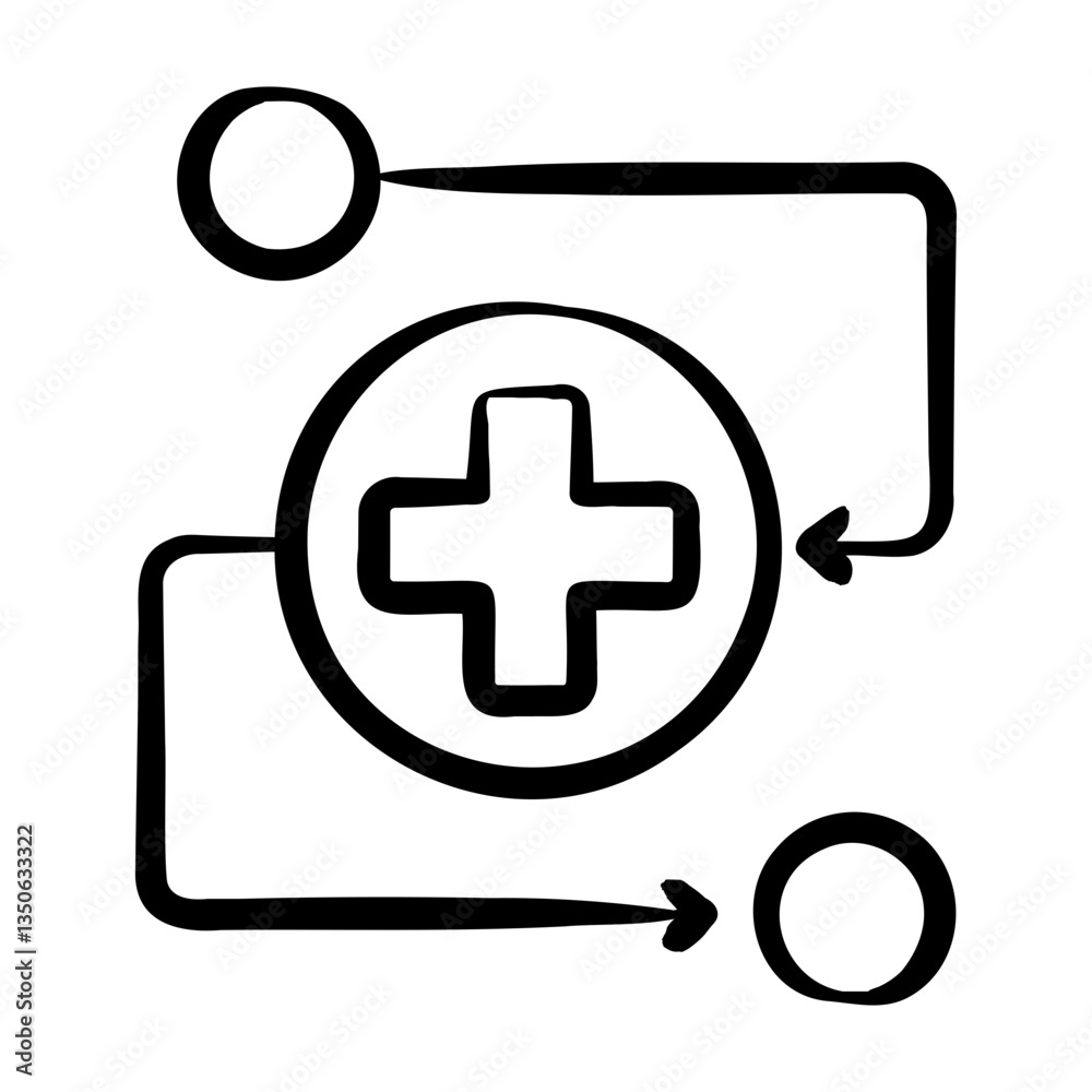 Obraz premium Procedure Icon