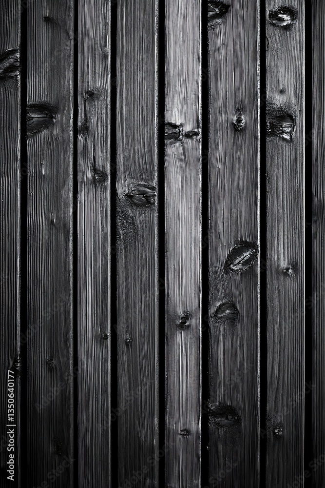 Fototapeta premium Dark Wooden Plank Wall Texture.