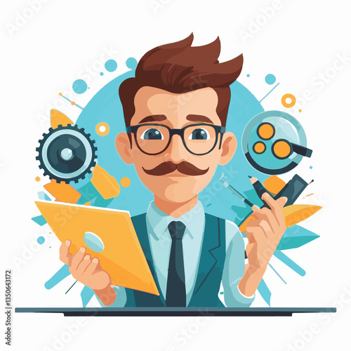 employee appreciation day, copy space, investment solution, 40 40s, boss, finance management, confident man, lawyer office, business, older adult, middle age, group, satisfied person, person, teamwork