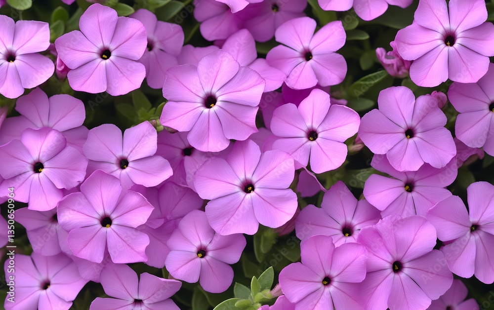 Vibrant Pink Flowers Close Up Blooming Floral Background Vibrant Pink Flowers Close Up Blooming Floral Background