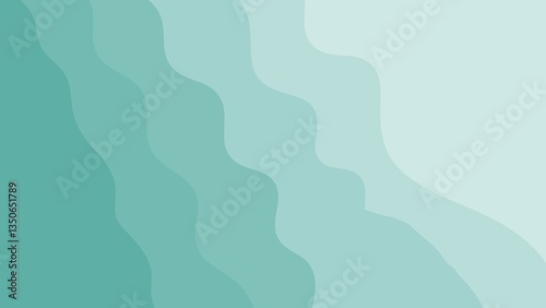 abstract background with blue waves