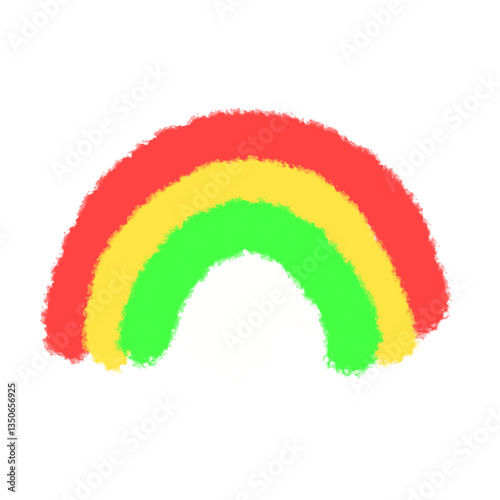 Simple Rainbow Illustration