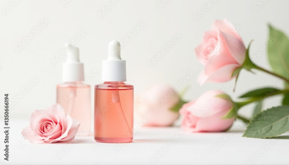 Clean, minimalist white backdrop for beauty product display, product photography, minimal, detail Clean, minimalist white backdrop for beauty product display, product photography, minimal, detail