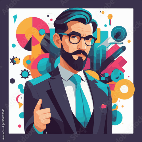 employee appreciation day, copy space, investment solution, 40 40s, boss, finance management, confident man, lawyer office, business, older adult, middle age, group, satisfied person, person, teamwork