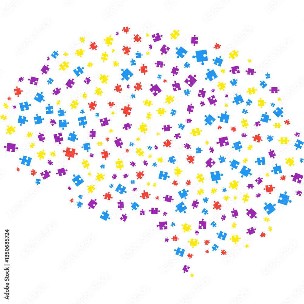 Jigsaw Puzzle Vector Illustration Jigsaw Puzzle Vector Illustration