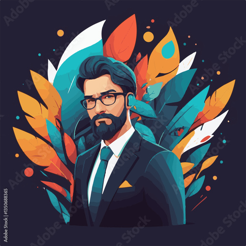 employee appreciation day, investment solution, copy space, boss, confident man, lawyer office, finance management, 40 40s, work, older adult, internet technology, satisfied person, group, middle age,