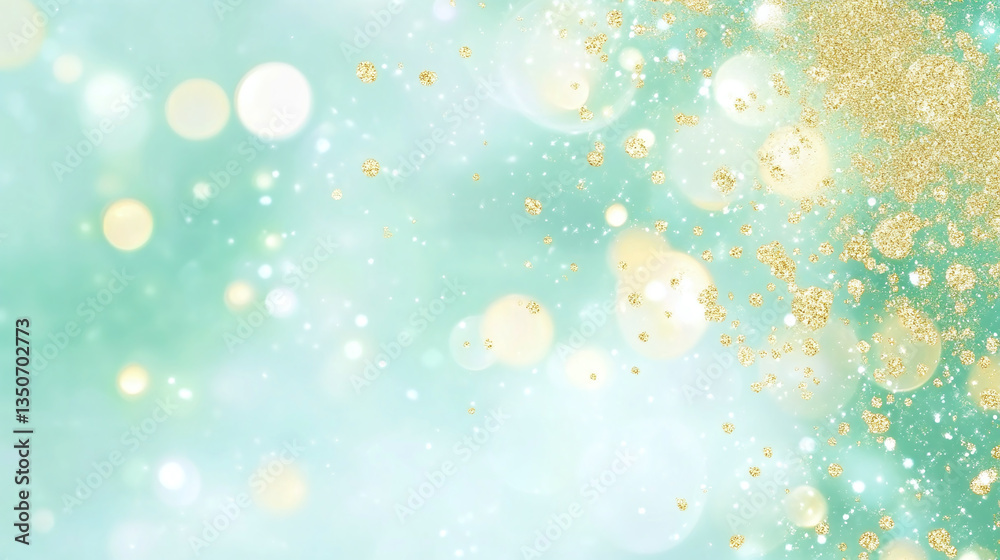 Spring Golden Green Beautiful Spot Background Spring Golden Green Beautiful Spot Background