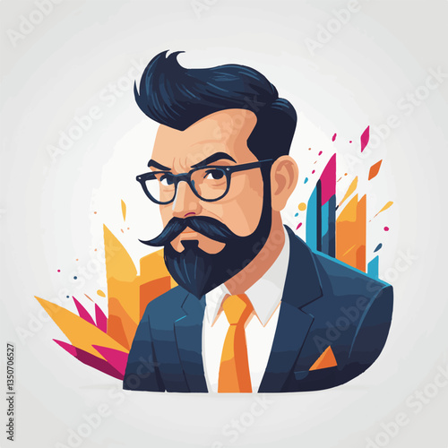 employee appreciation day, investment solution, copy space, boss, confident man, lawyer office, finance management, 40 40s, work, older adult, internet technology, satisfied person, group, middle age,