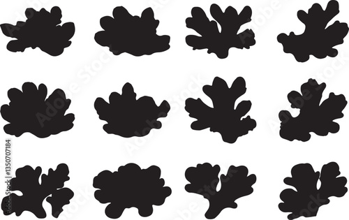 Ginger Silhouette - Botanical and Culinary Herb Icon