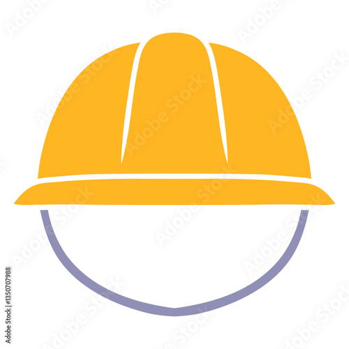 construction helmet illustration