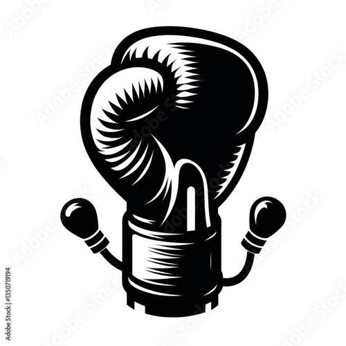 boxing glove vector