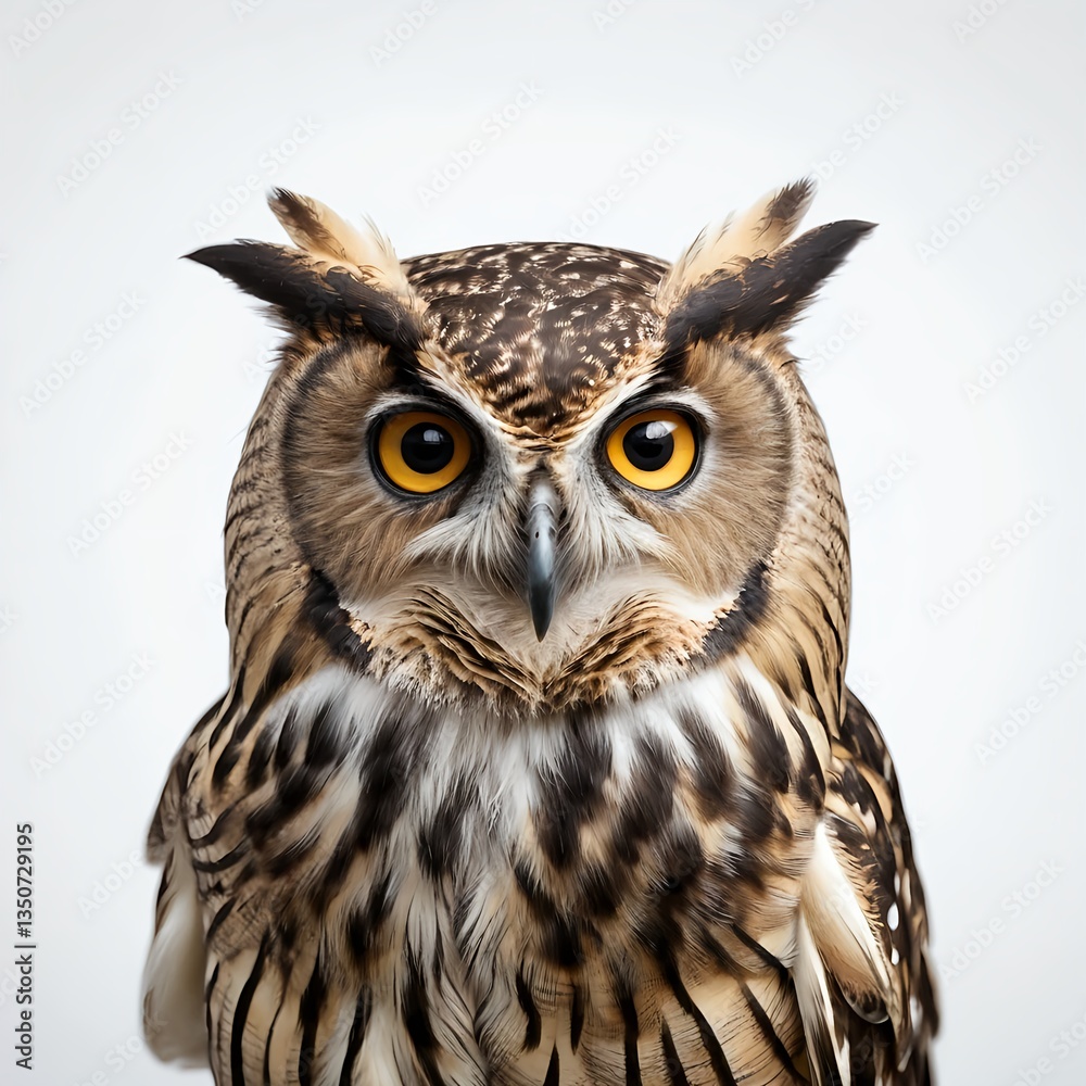 Obraz premium Majestic Owl Portrait