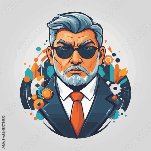 employee appreciation day, investment solution, copy space, boss, confident man, 40 40s, lawyer office, finance management, group, older adult, internet technology, person, satisfied person, middle ag