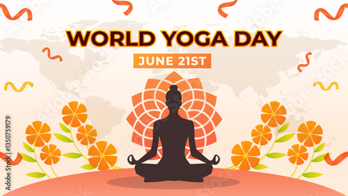 World Yoga Day Celebration on June 21st With Meditative Artwork