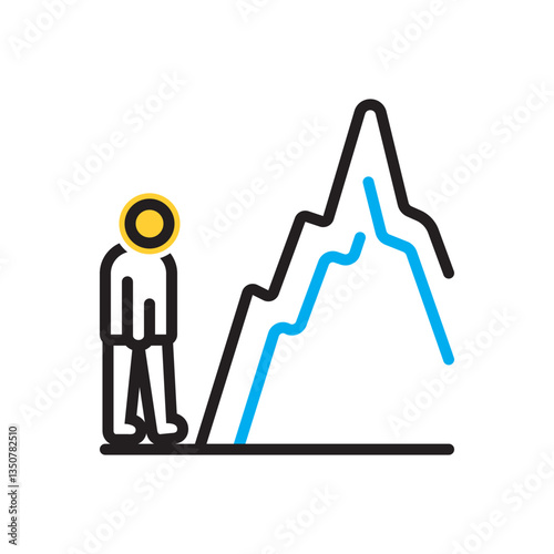 Multi color icon for failure