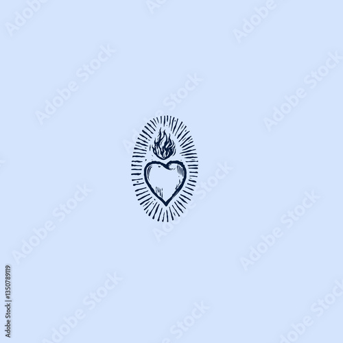 THESE HIGH QUALITY SACRED HEART JESUS VECTOR FOR USING VARIOUS TYPES OF DESIGN WORKS LIKE T-SHIRT, LOGO, TATTOO AND HOME WALL DESIGN