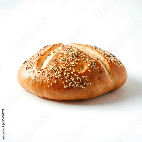 Freshly Baked Sesame Seed Bread Loaf