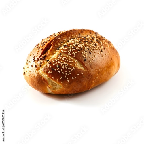 Freshly Baked Sesame Seed Bread Loaf